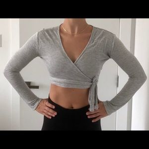 BANDIER Dascha fine cotton ballet wrap